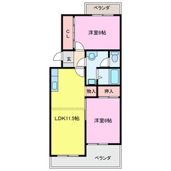 ホワイトピア江島台の物件間取画像